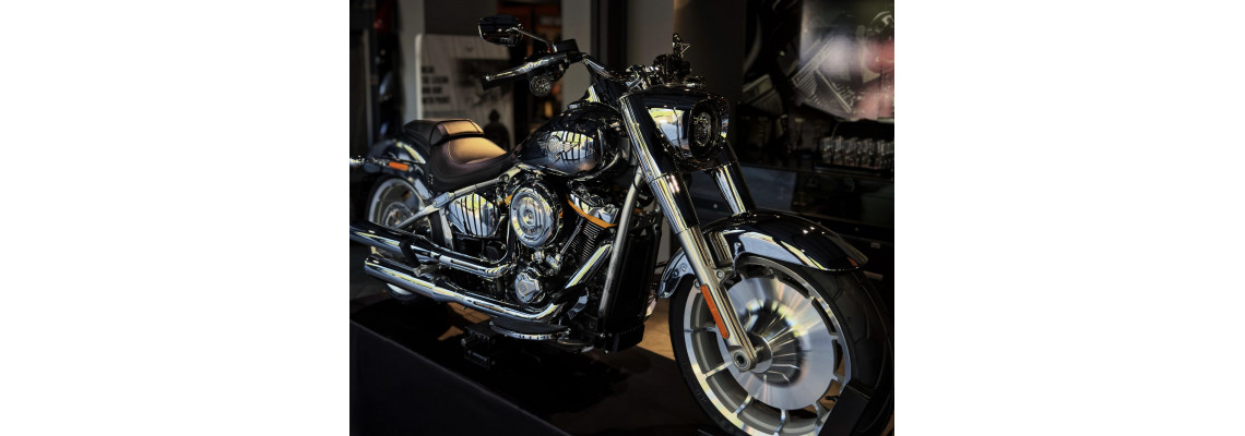 Презентація Harley-Davidson Fat Boy Gray Ghost 2025 в Україні