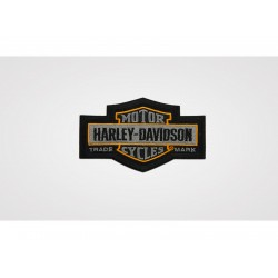 Нашивка Harley-Davidson Bar&Shiel 4,5" Grey