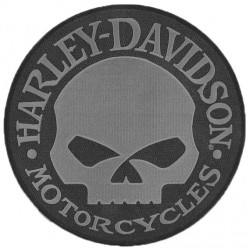 Нашивка Harley-Davidson Willie G Skull 8"