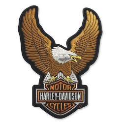 Нашивка Harley-Davidson Brown Eagle Bar&Shield 3,5"