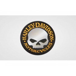 Нашивка Harley-Davidson SWillie G Skull Reflective 4"