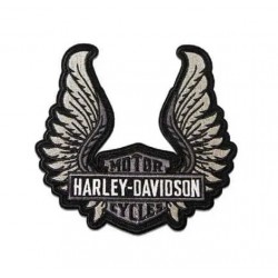 Нашивка Harley-Davidson Winged B&S 5,5"