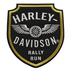 Нашивка Harley-Davidson Rally Run 5"