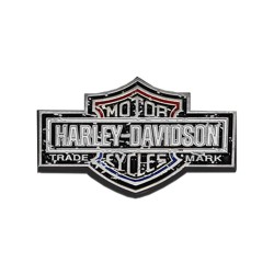 Значок Harley-Davidson Flag Trademark Bar & Shield