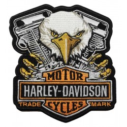 Нашивка Harley-Davidson Snatched Eagle 5"