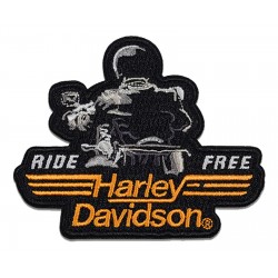 Нашивка Harley-Davidson Burnin 3,5"