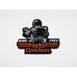Значок Harley-Davidson Burnin' Rubber Biker