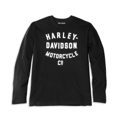 Футболка с длинным рукавом Harley-Davidson Motorcycle CO черный
