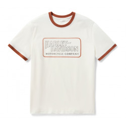 Футболка Harley-Davidson Vintage Drop H Ringer Tee