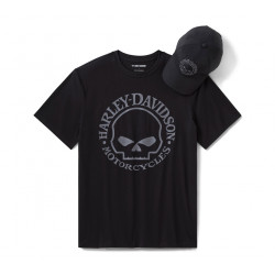 Футболка и кепка Harley-Davidson Willie G Skull