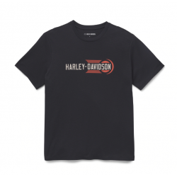 Мужская футболка Harley-Davidson Racing Knit черный