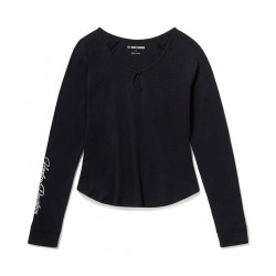 Жіночий лонгслів Harley-Davidson Essential Bling Keyhole Henley