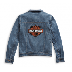 Женская куртка Harley-Davidson B&S Logo синий Женская куртка Harley-Davidson B&S Logo синий
