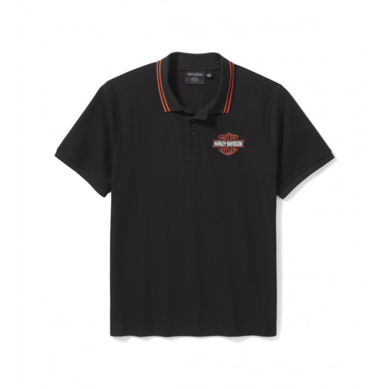 Поло Harley-Davidson Bar & Shield Pique мужское