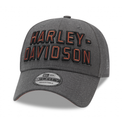 Кепка Harley-Davidson Embroidered Graphic 9FORTY серая