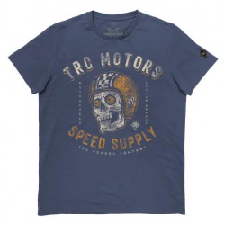 Мужская футболка Rokker Skull blue