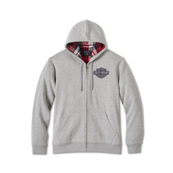 Толстовка Harley-Davidson Bar & Shield - Grey Heather