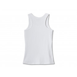 Женская майка Harley Davidson Rose Bar & Shield White Женская майка Harley Davidson Rose Bar & Shield White