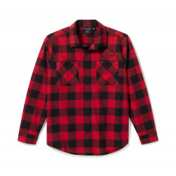 Чоловіча сорочка Harley-Davidson Bar & Shield Buffalo Rojo