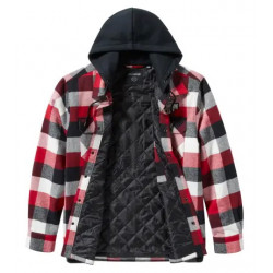 Куртка-сорочка Harley-Davidson Bar & Shield Hooded Black/Red