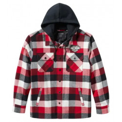 Куртка-сорочка Harley-Davidson Bar & Shield Hooded Black/Red