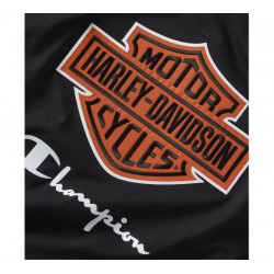 Футболка Champion & Harley-Davidson Fanatic Black & Orange