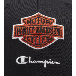 Кепка Harley-Davidson Champion Black & Orange