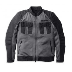 Чоловіча куртка Harley Davidson Zephyr текстильна Granite Grey