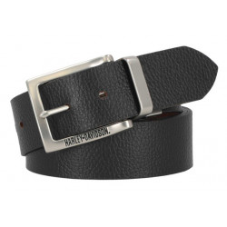 Двусторонний ремень H-D Reversible Matte Black/Brown