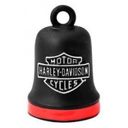 Дзвоник для мотоцикла Harley-Davidson Red Stripe металевий