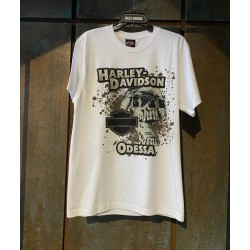 Чоловічі футболки Harley-Davidson Custom Skull білий
