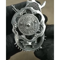 Іменний значок "Golden" срібло