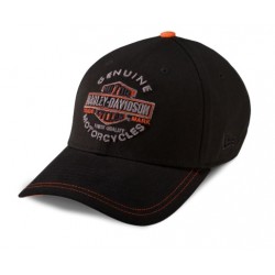 Кепка Harley-Davidson Genuine Trademark 39THIRTY черная