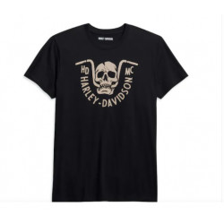 Мужская футболка Harley-Davidson Bar Bite черная