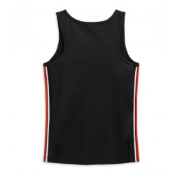 Женская майка Harley-Davidson Side Stripe черная  Женская майка Harley-Davidson Side Stripe черная