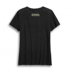 Жіноча футболка Harley-Davidson RIDE FREE чорна