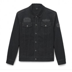 Мужская джинсовая куртка Harley-Davidson Tour Denim черный