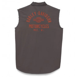 Сорочка без рукавів HARLEY-DAVIDSON Sturgis Racing сірий