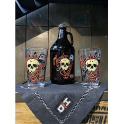 Подарочный набор графин и 2 стакана Harley-Davidson