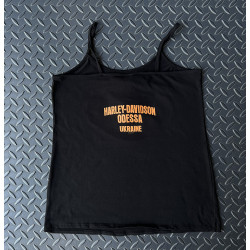 Майка жіноча на бретельках harley-Davidson B-S чорний