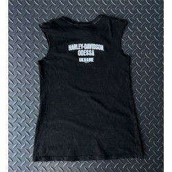 Майка жіноча Harley-Davidson Custom Dark чорний сірий