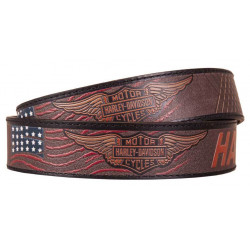 Ремінь Harley-Davidson FREE REIN шкіряний