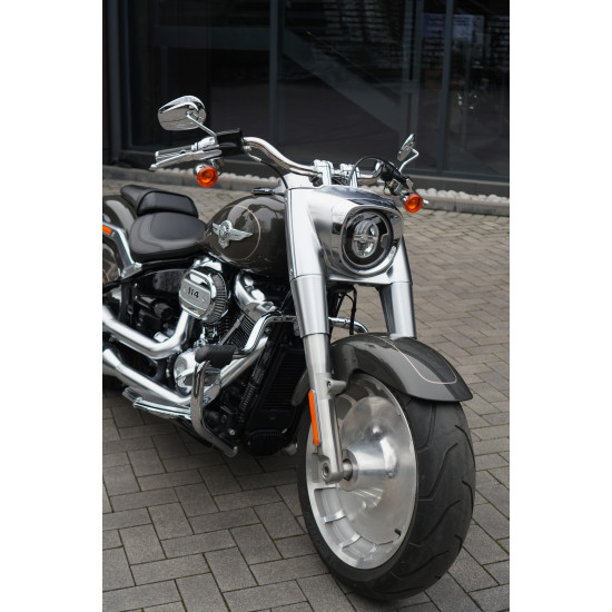Harley-Davidson Fat Boy 2018 Industrial Gray — мотоцикл з пробігом