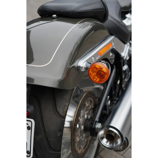 Harley-Davidson Fat Boy 2018 Industrial Gray — мотоцикл з пробігом