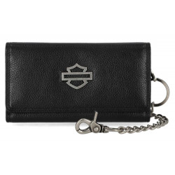 Кошелек Harley-Davidson B&S Embossed Bifold Wallet