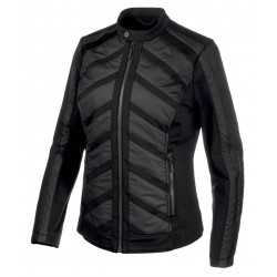 Женская повседневная куртка  Harley-Davidson Mixed Media текстильная черная