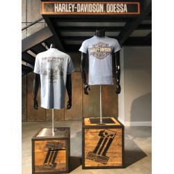 Чоловіча футболка Harley-Davidson B-S Greys сіра
