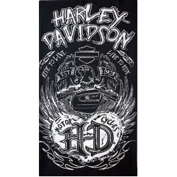 Бафф Harley-Davidson Grunge Heart черный