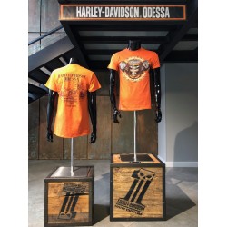 Мужская футболка Harley-Davidson Oil Spot 2 оранжевая