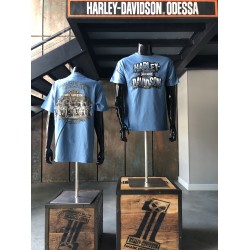 Чоловіча футболка Harley-Davidson Negative H-D синій